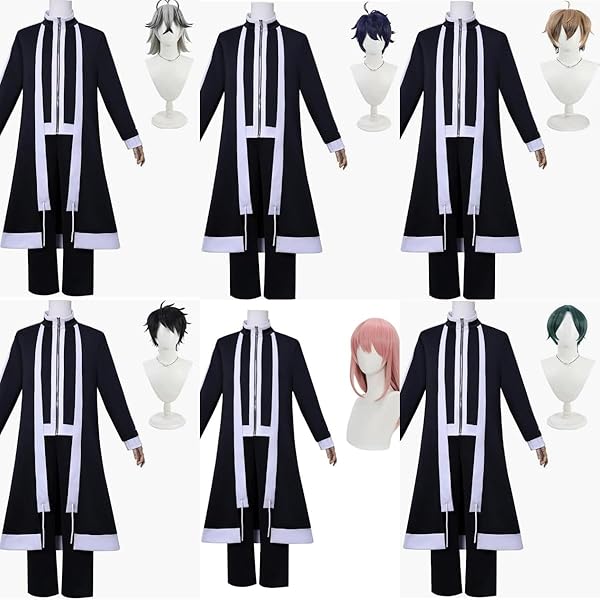 Amazon.co.jp: [MYJYG] 桃源暗鬼 コスプレ衣装 ウィッグ付き 羅刹学園